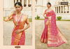Sangam Red Stone  Latest heavy Casual  party Wear Silk Saree Collection